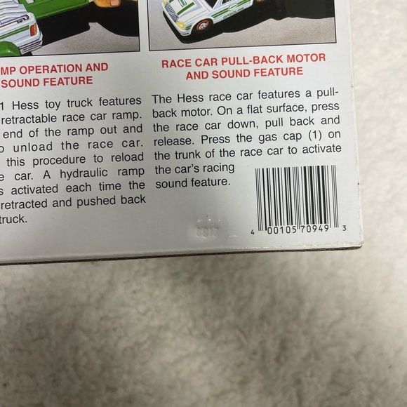 Hess 2011 Toy Truck And Race Car - New In Box - Picture 5 of 7